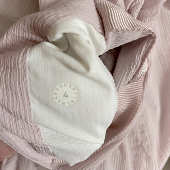 Lululemon Non-Stop Bomber Reversible Porcelain Pink Water Repellent Size 4 - Picture 13 of 16